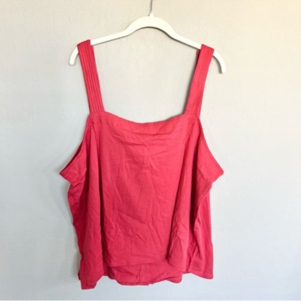 Market and Spruce Tenley Button Front Tank Top NWT - Picture 2 of 4